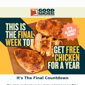 Last Week To Claim $149 of Free Chicken 💵