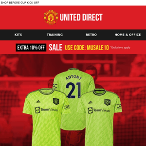 Red Devil Deal: Extra 10% Off Sale + 50% Off Third Kit