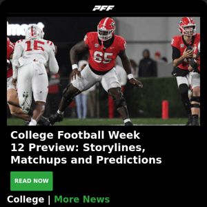 CFB Week 12 Preview, Storylines and Best Bet