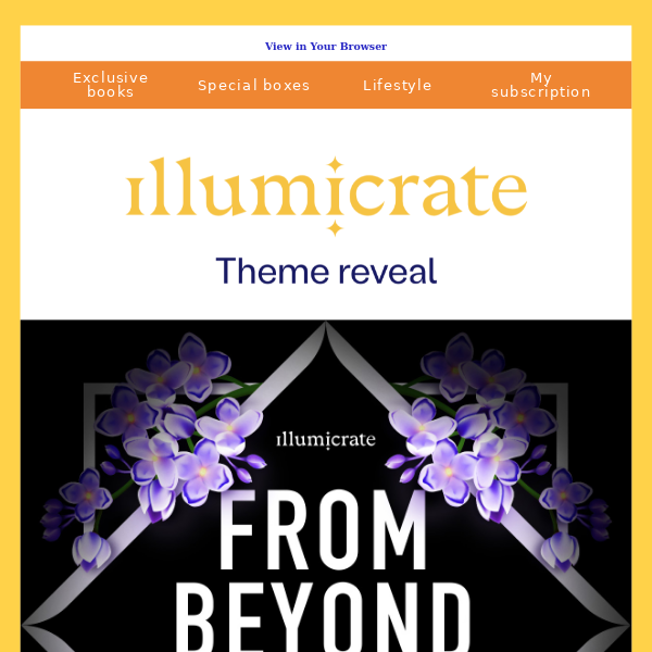 Get excited for October's Illumicrate theme!