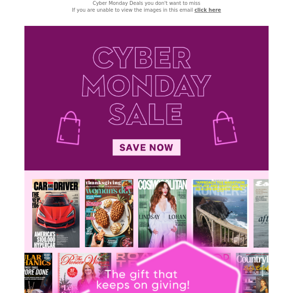 Unlock Your Cyber Monday Exclusive Gift! - Elle Magazine