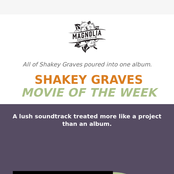 Exclusive Shakey Graves Is Here!