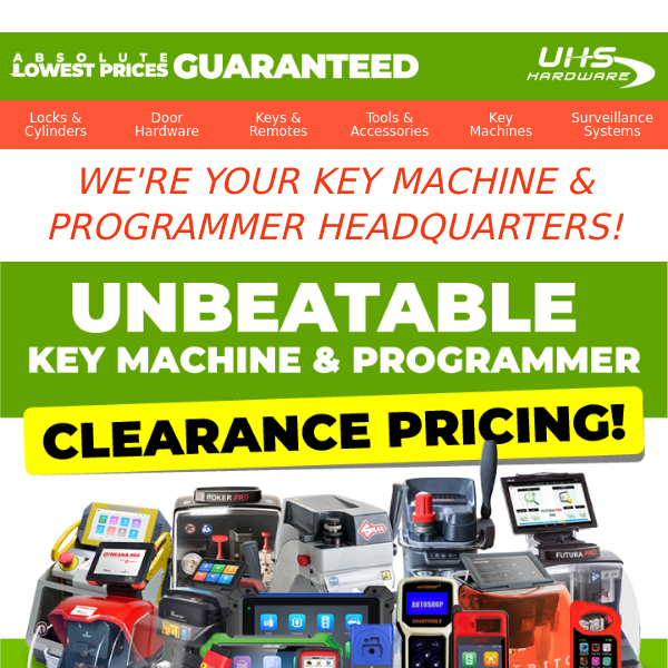 🔥🔥BIG Key Programmer & Cutter Clearance Sale🔥🔥