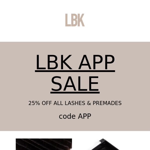 Lashes By Kins 25% OFF IN APP SALE ONLY 📲