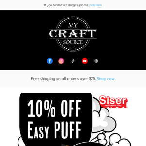 Siser Puff Discount 😱