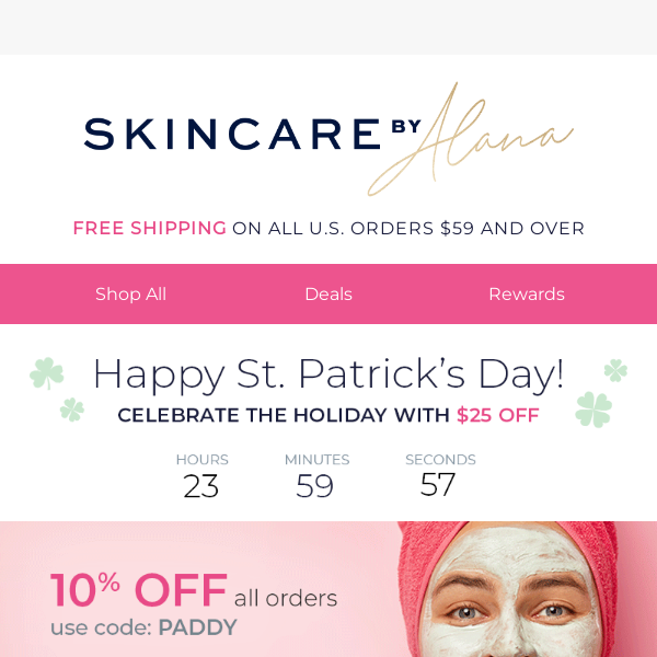 Beauty SALE | Happy St Patrick's Day!