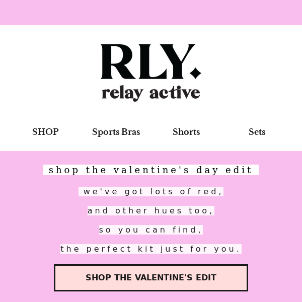 💗🔺💗🔺 still time to get that Valentine's 'fit! 💗🔺💗🔺