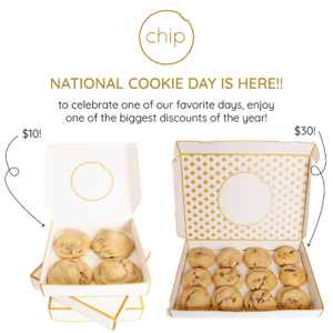 national cookie day...HUGE DISCOUNT!