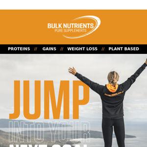 Save on your first order at Bulk Nutrients