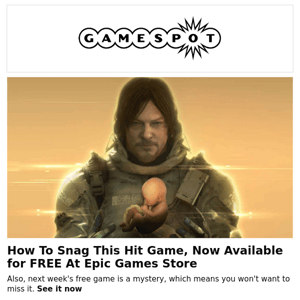 This Hit Game Is Now Available for FREE At The Epic Games Store