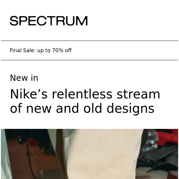 Nike’s relentless stream of new and old designs