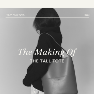 Creating the Tall Tote