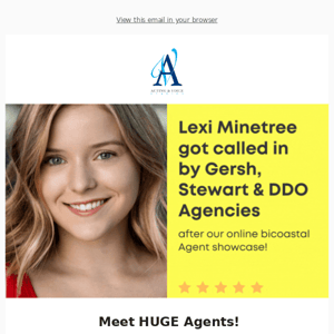  Meet HUGE Agents!