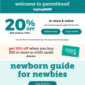 Hello, newborn shopping guide 🛍 🍼