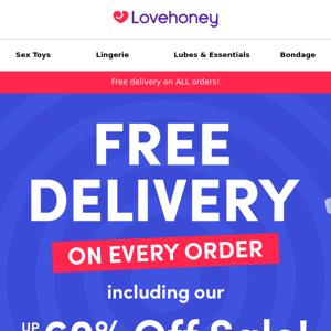 📦 📫 FREE delivery + Up to 60% off inside 