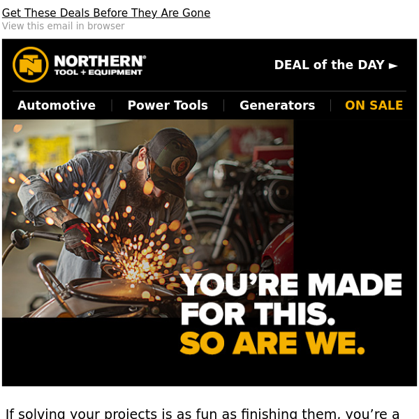Northern Tool - Latest Emails, Sales & Deals