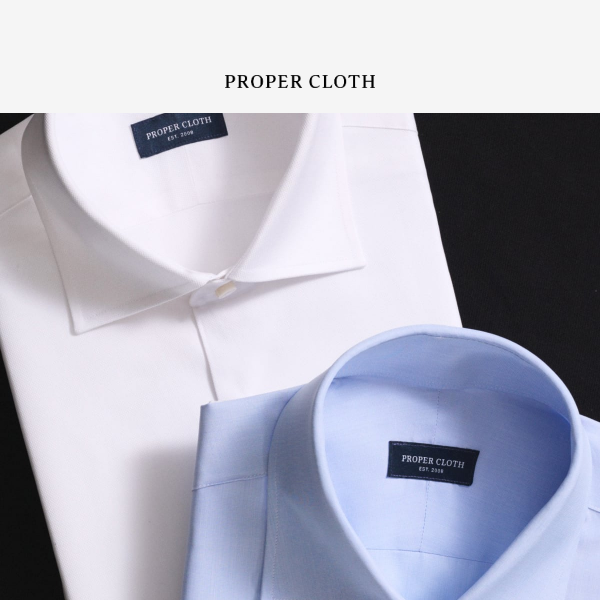 Sea Island Dress Shirts Exclusively from DJA