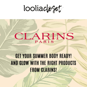 Shop Clarins sun care and tan products now!!🔥Protect your skin from any sun damage and get a tanned natural skin at the same time!!☀️😎