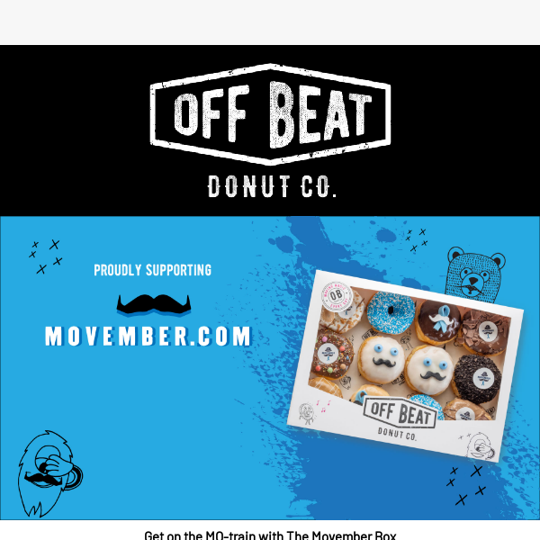 Get on the Mo-Train with Offbeat's Movember Box