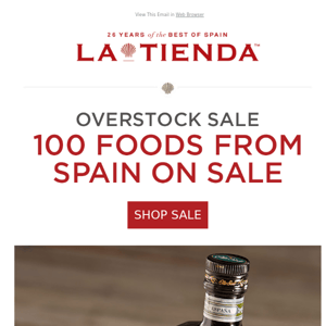 Big Sale on Chorizos, Extra Virgin Olive Oils and 100 More Gourmet Foods from Spain