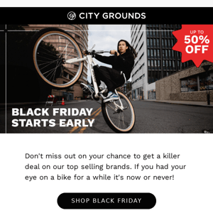 [Black Friday] SE Bikes, Crew, GT and more up to