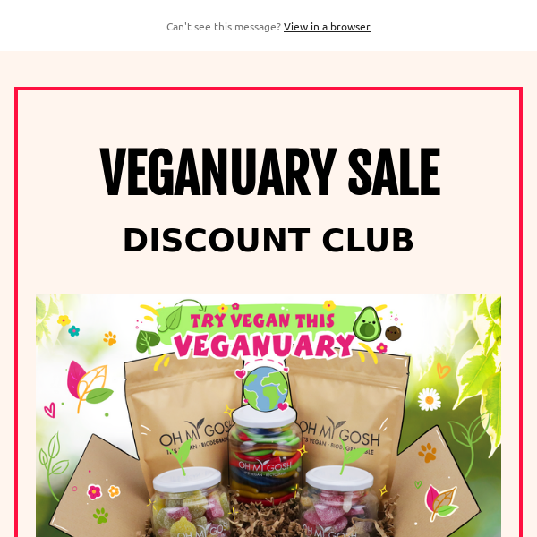 Veganuary Sale! 15% OFF