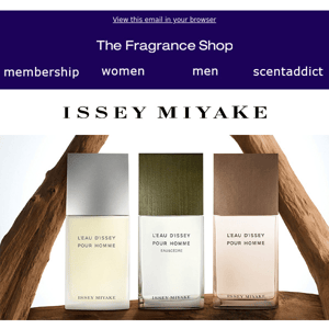 Discover the Issey Miyake Masculine Fragrances