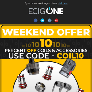 🔥 GET 10% OFF COILS & ACCESSORIES 🔥