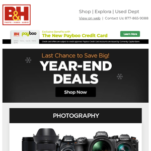 Year-End Deals are Here!