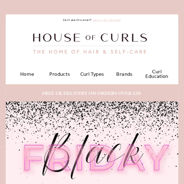 🚨 OUR BLACK FRIDAY CURL EVENT IS LIVE! 🚨