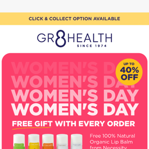 ♥️ Women's Day ♥️ UP TO 40% OFF Pampering Care