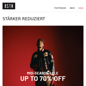 Mid-Season Sale | Jetzt noch stärker reduziert! 🚨