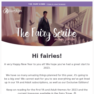 💜 The January 2023 Fairy Scribe 💜