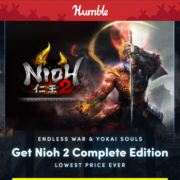 Nioh 2 - The Complete Edition for only $11.99 🥷