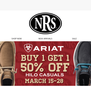 Save on Ariat Hilo now!