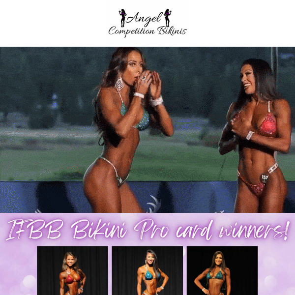 🏆IFBB Bikini Pro Card Winners 2015-present🏆