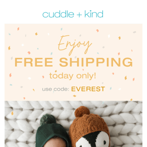 shop early for the holidays with free shipping