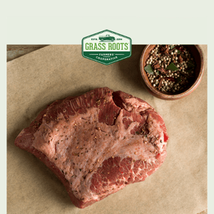 New and in stock—Corned Beef Brisket , Pre-seasoned and sugar free