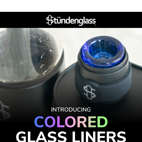 NEW 🤩 Colored Glass Liners