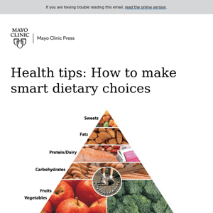 Health tips: How to make smart dietary choices