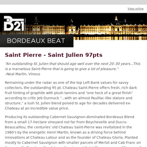 Saint Pierre - Saint Julien 97pts