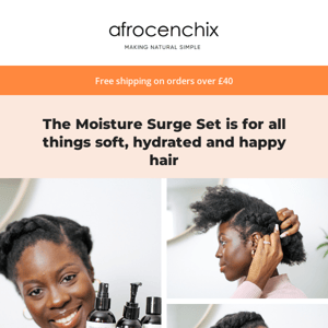 Keep your hair's moisture on point