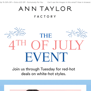 Don’t Miss These 4th Of July Offers…