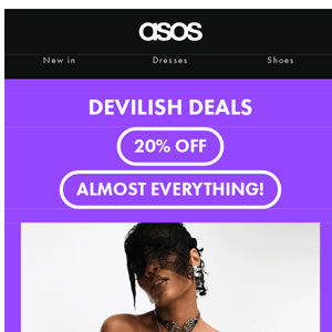 20% off almost everythinggg 👻