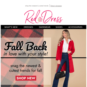 Fall Back... in love with your style!