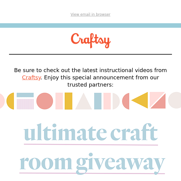 Ultimate Craft Room GIVEAWAY! 🤩