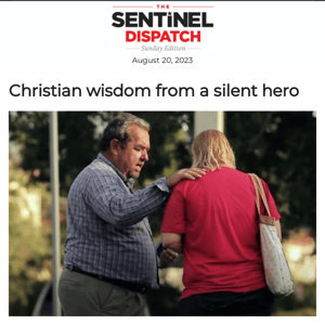 Christian wisdom from a silent hero