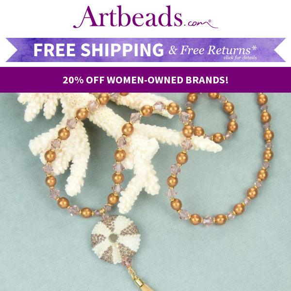 [20% OFF] Save on Women-Owned Brands, Including Grace Lampwork