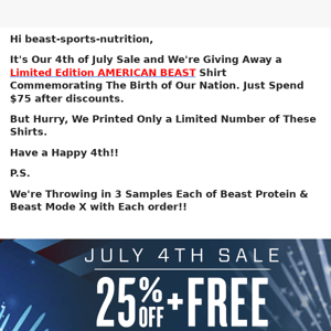 🔥July 4th Sale- 25% OFF & Get 7 FREEBIES