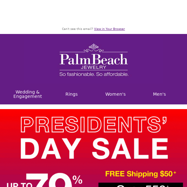 President’s Day Sale Starts NOW🎉